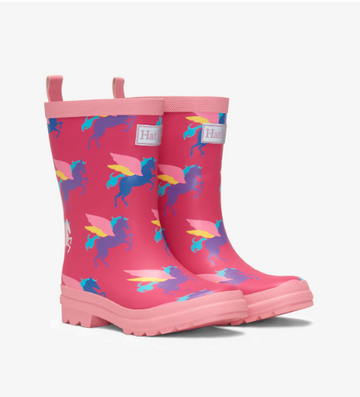 Graphic Pegusus Matte Rain Boots